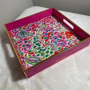 Lilly Pulitzer Large Vanity Tray Box Coffee Table Decor